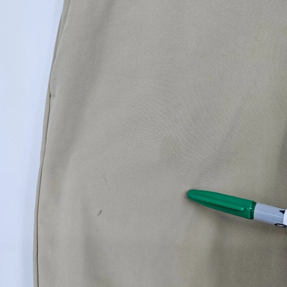 Lululemon Commission Shorts Mens 32 Tan Activewear Athleisure Chino FLAWS